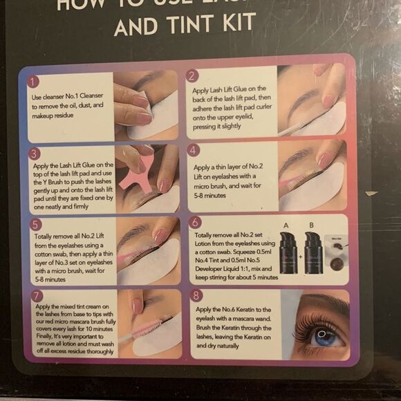 Libeauty Lash Lift & Tint Kit (comes with 3D faux eyelashes) - Picture 10 of 15